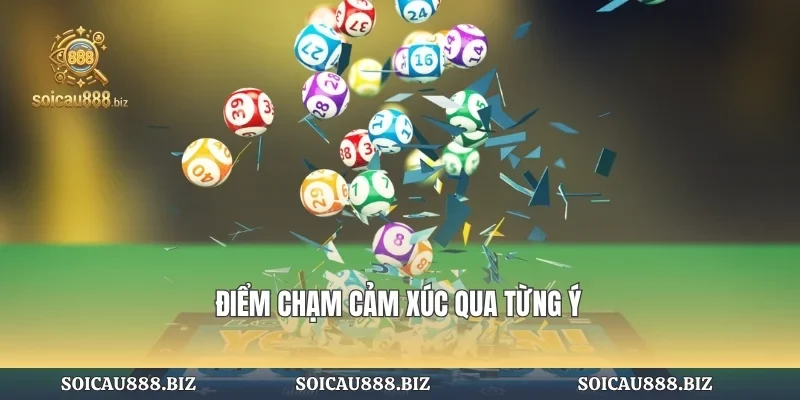 Điểm chạm cảm xúc qua từng ý