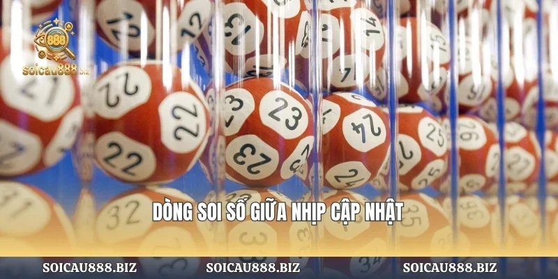Dòng soi số giữa nhịp cập nhật