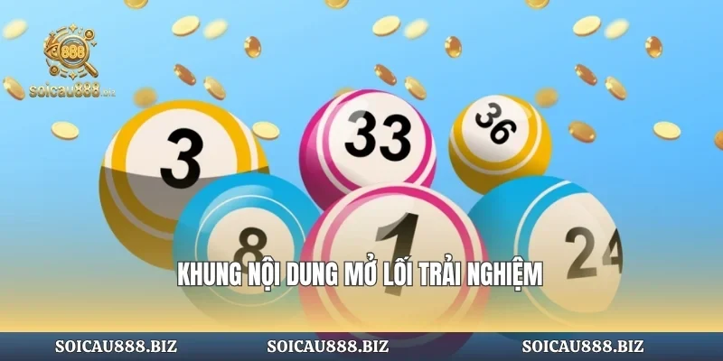 Khung nội dung mở lối trải nghiệm