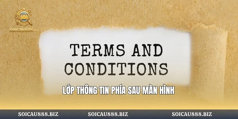Lớp thông tin phía sau màn hình