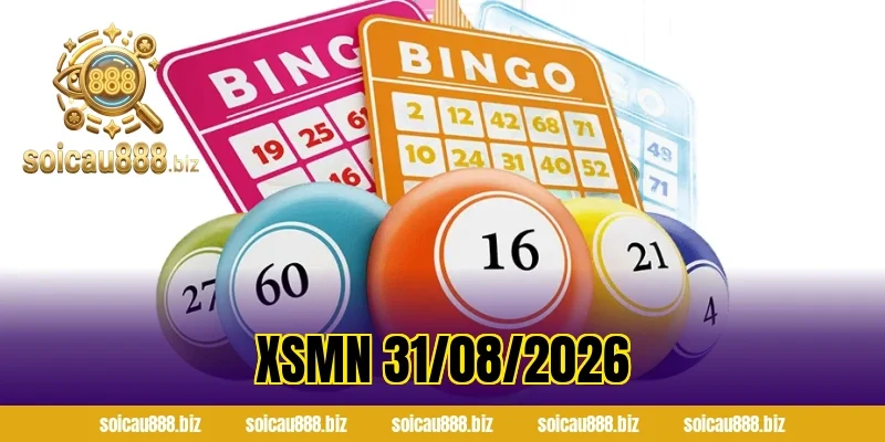 XSMN 31/08/2026